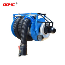 Automatic retractable exhaust extraction system hose reel